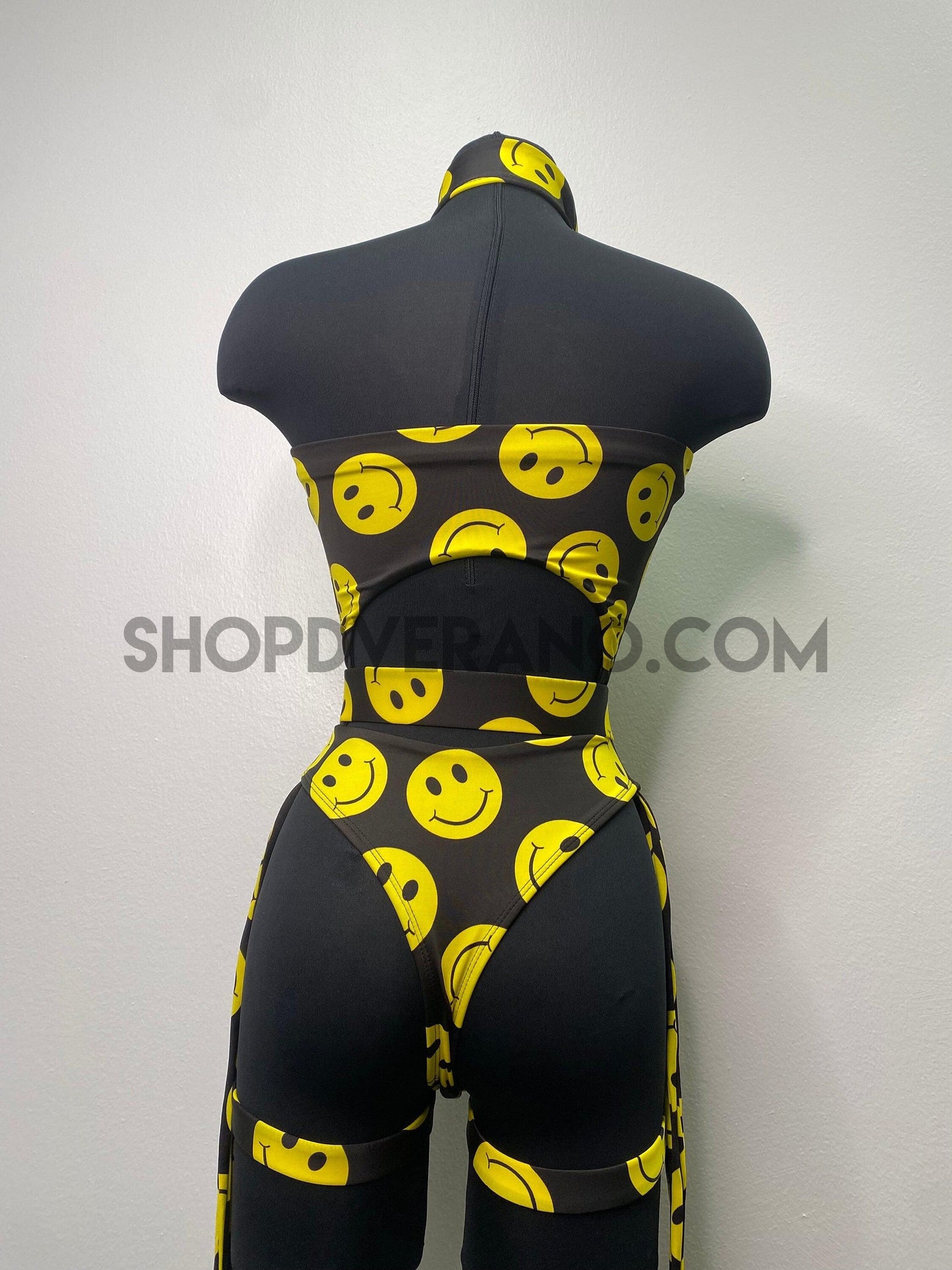 Ropa para rave, atuendo para festival, traje para rave, ropa para rave, hebillas para trajes de baño para rave