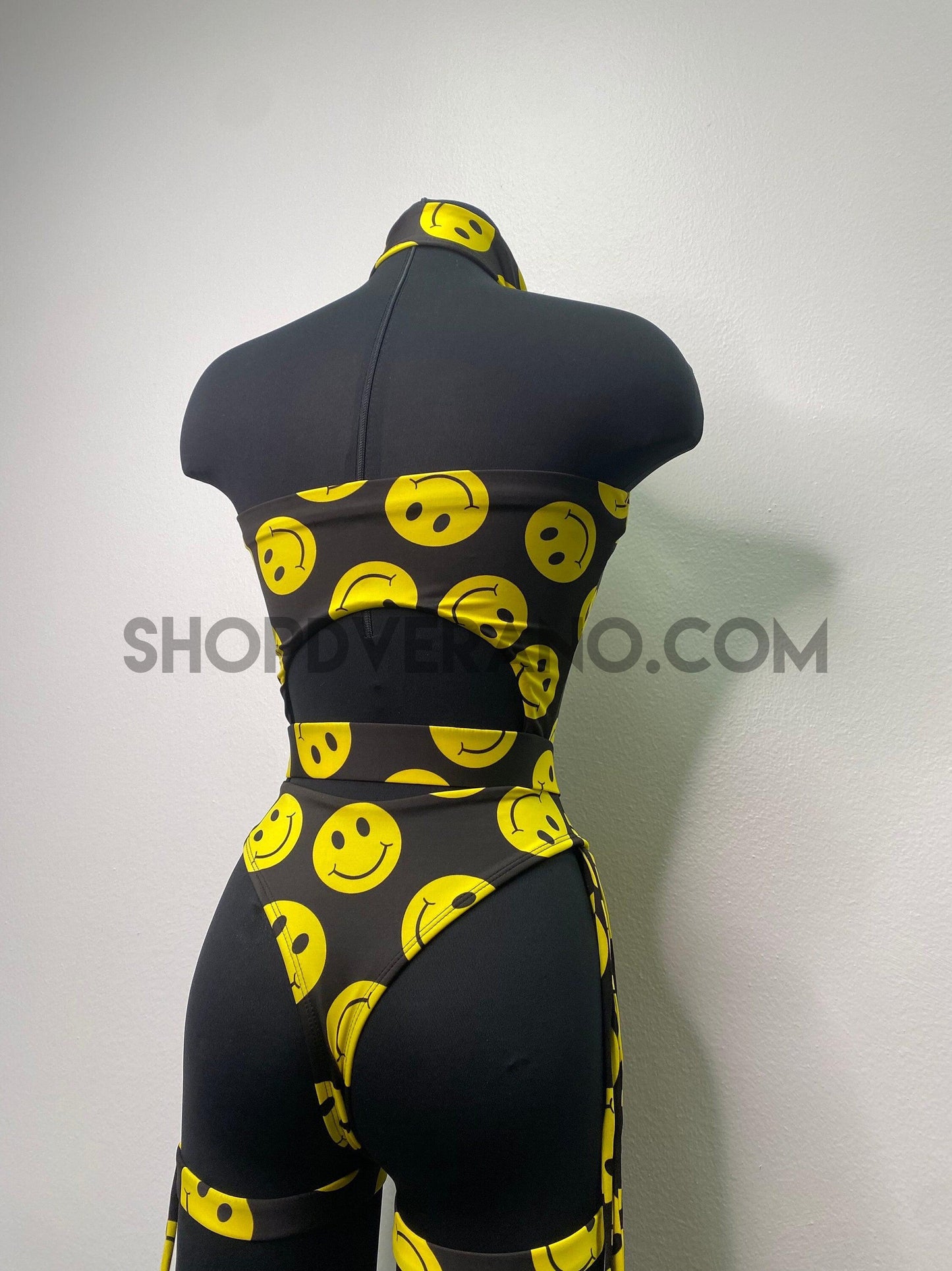 Ropa para rave, atuendo para festival, traje para rave, ropa para rave, hebillas para trajes de baño para rave