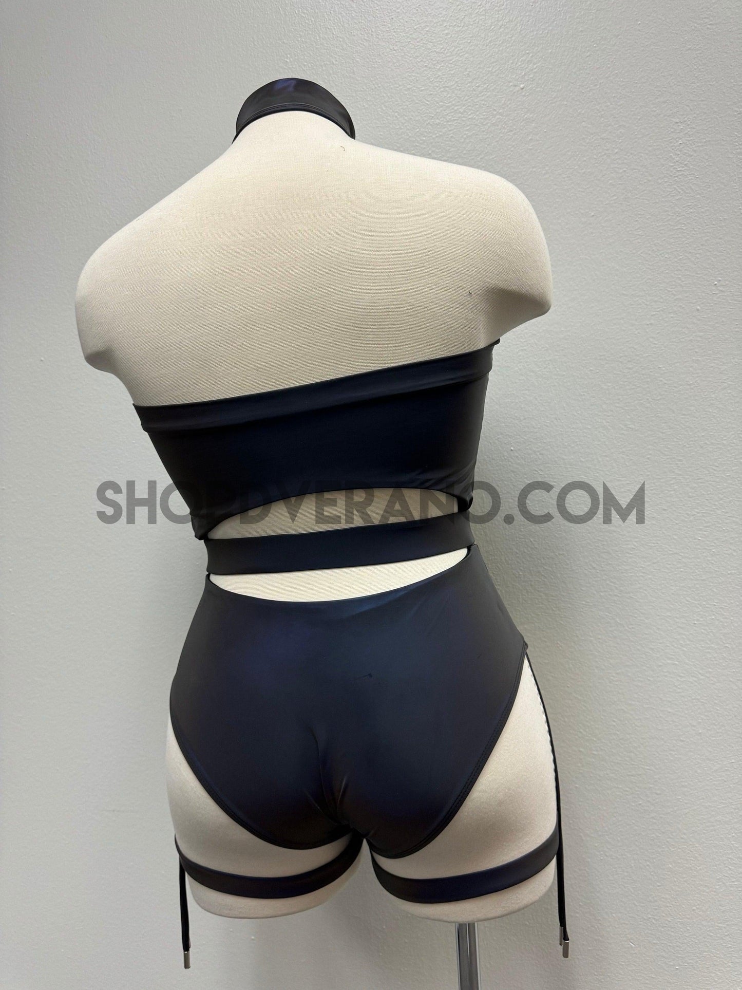 Conjunto rave reflectante Dakota, conjunto rave iridiscente, mono reflectante, conjunto rave de talla grande, conjunto para festivales, mono rave, ropa rave