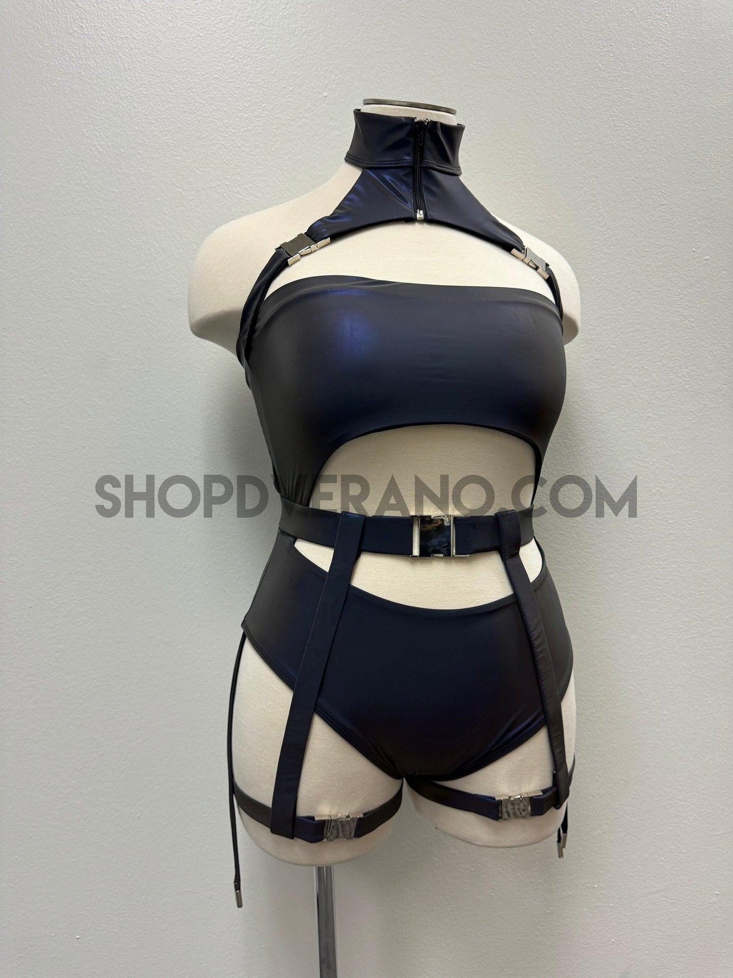Conjunto rave reflectante Dakota, conjunto rave iridiscente, mono reflectante, conjunto rave de talla grande, conjunto para festivales, mono rave, ropa rave