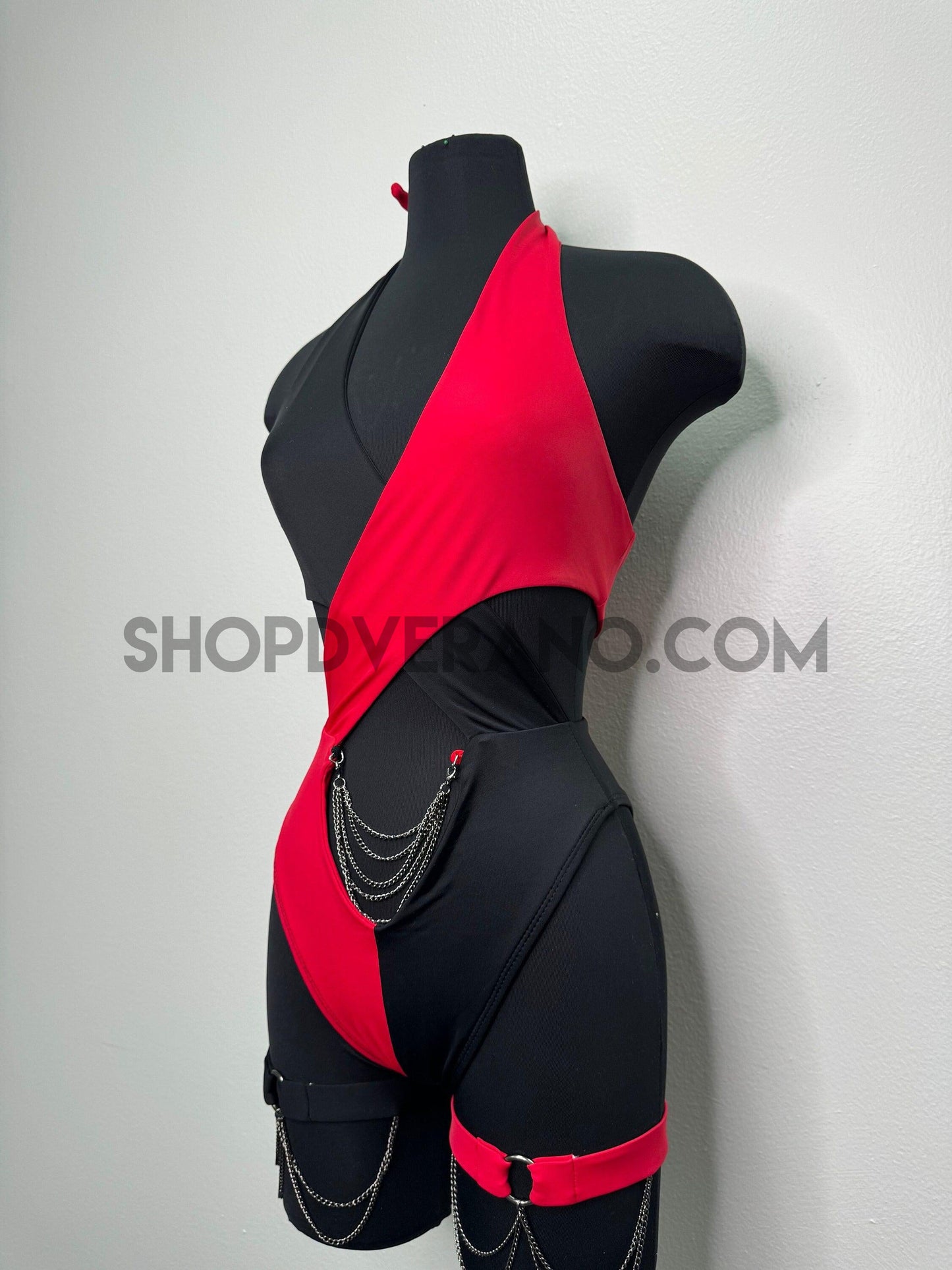 Conjunto Nyx Rave, conjunto Rave, ropa Rave, conjunto de cosplay Ninja