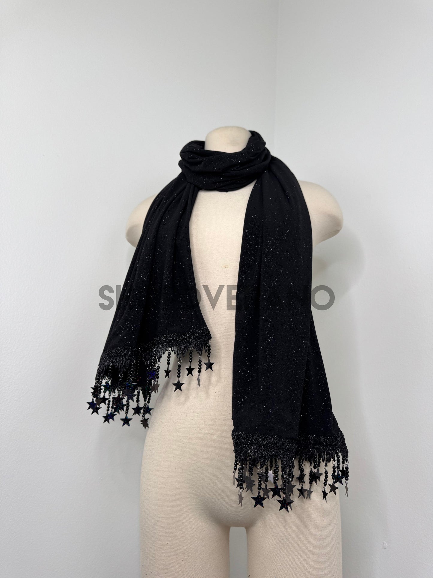 Obsidian Scarf and Hoodie