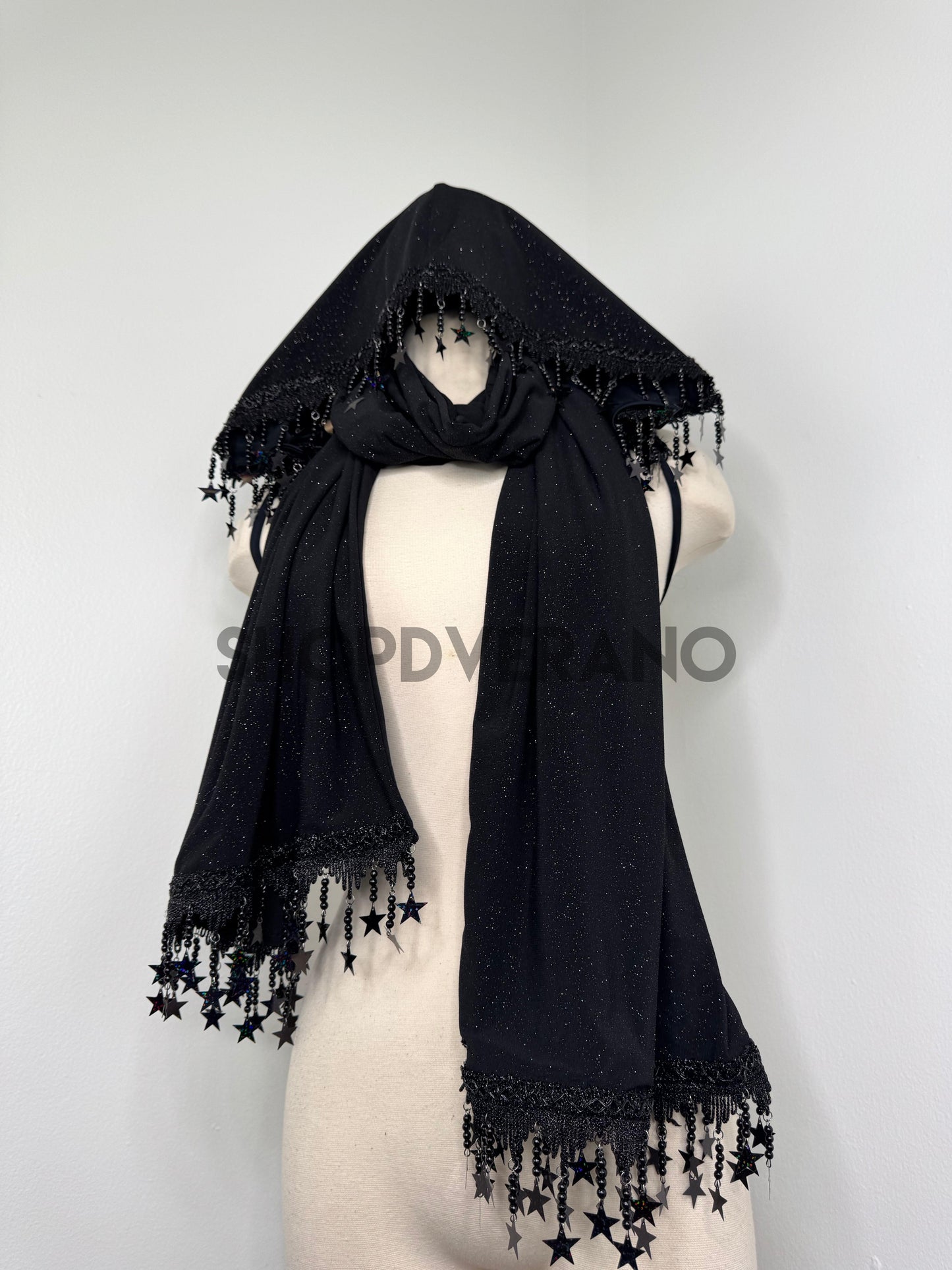 Obsidian Scarf and Hoodie