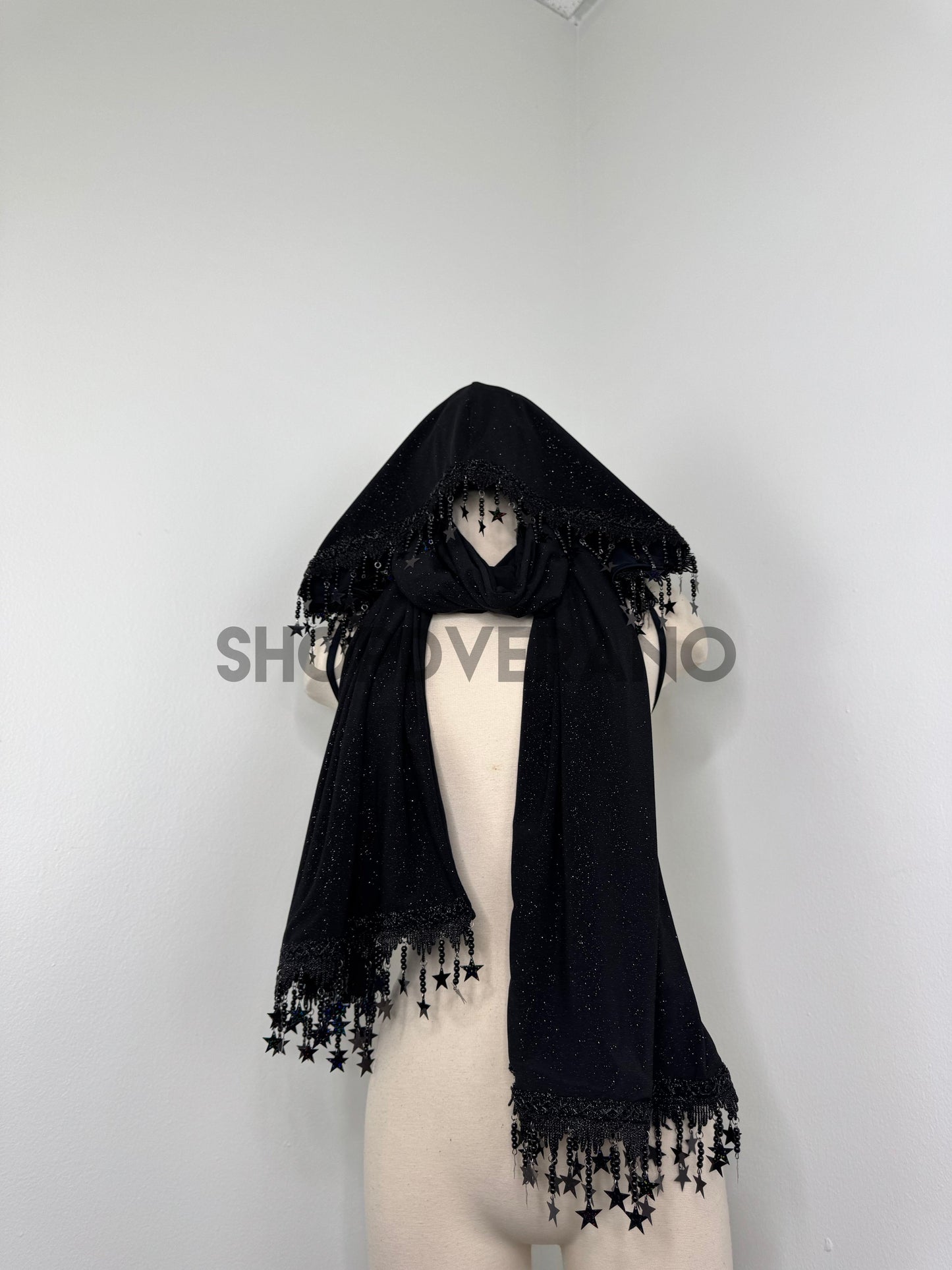 Obsidian Scarf and Hoodie