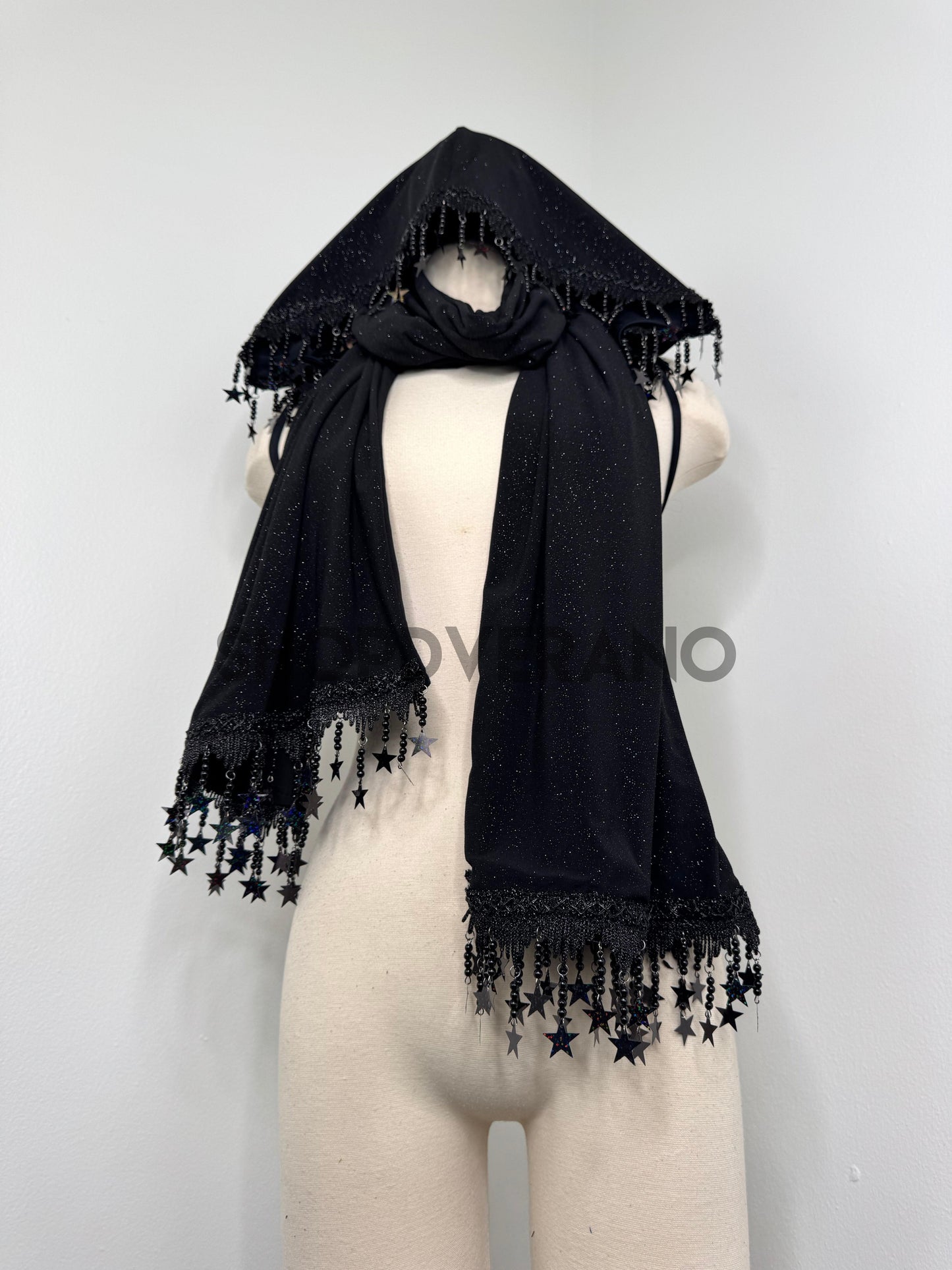 Obsidian Scarf and Hoodie