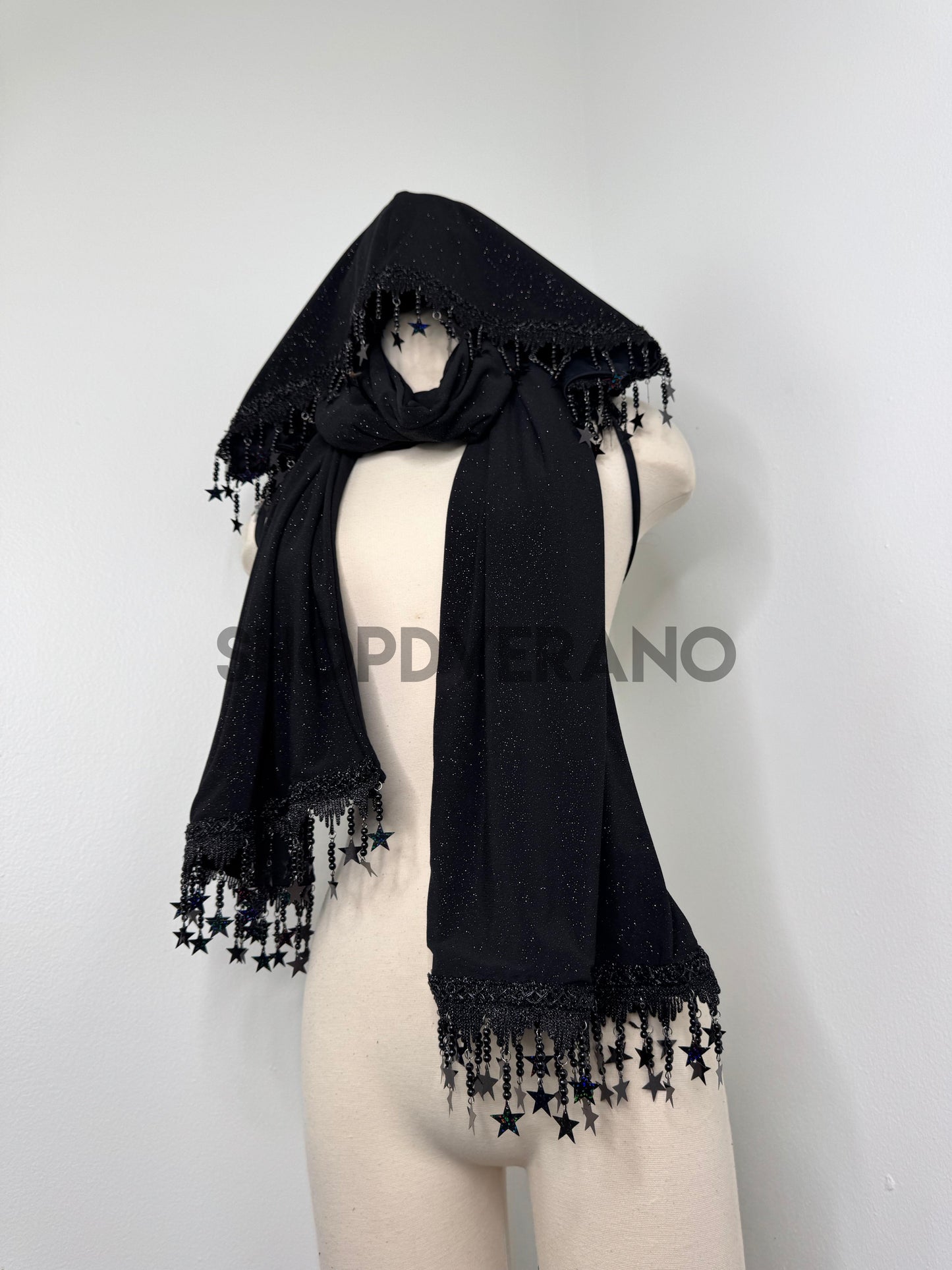 Obsidian Scarf and Hoodie