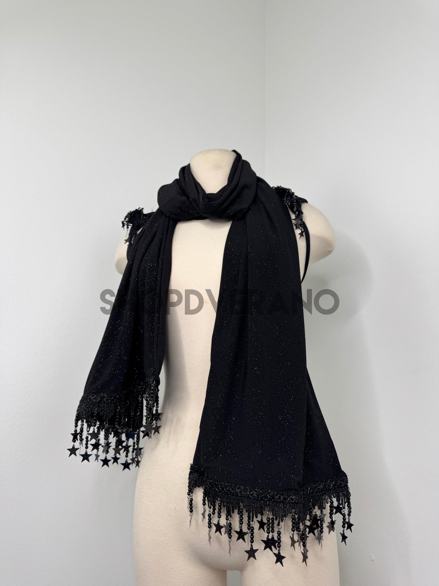 Obsidian Scarf and Hoodie