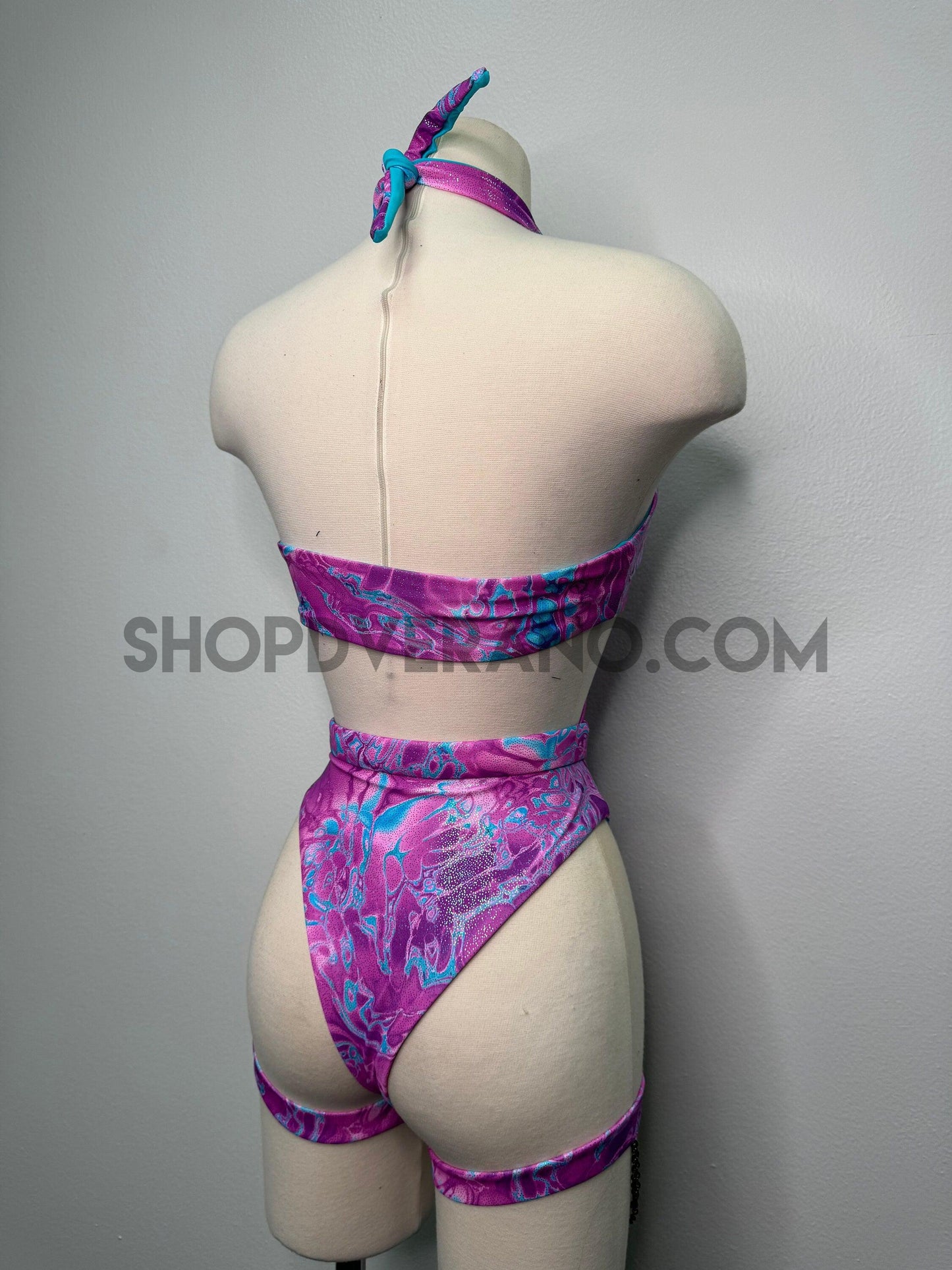 Electric Rave Outfit, Festival Outfit, Rave Outfit Set, Festival Set, Festival Outfit Set, Purple Rave Outfit