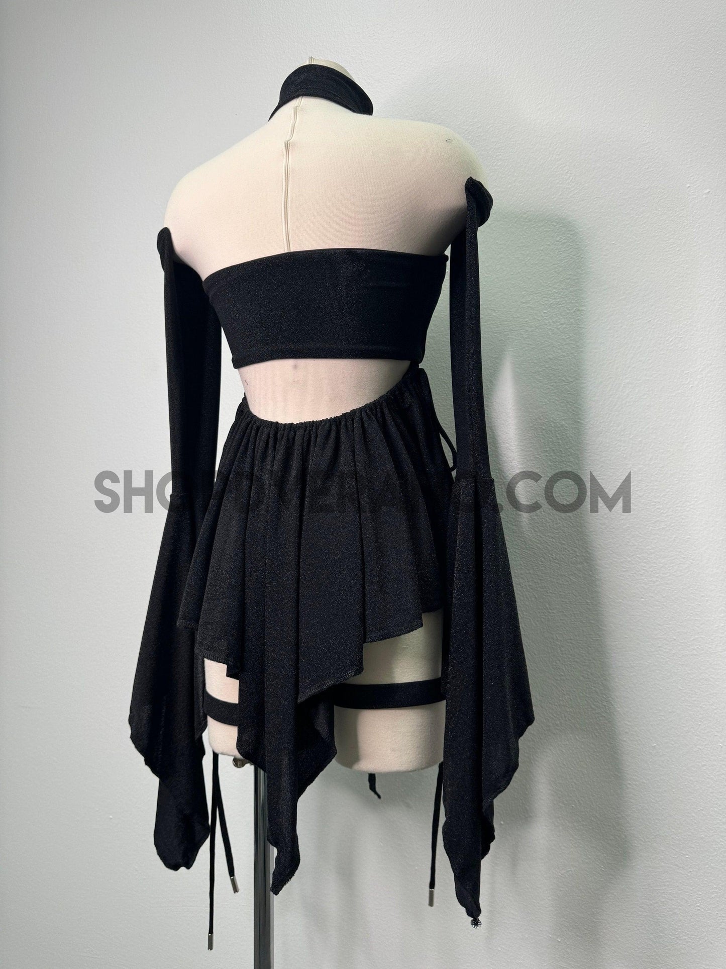 Conjunto de diosa hada para fiesta rave (corto), atuendo para festival, vestido rave, ropa rave, vestido rave de hadas, vestido de hadas, vestido rave del desierto