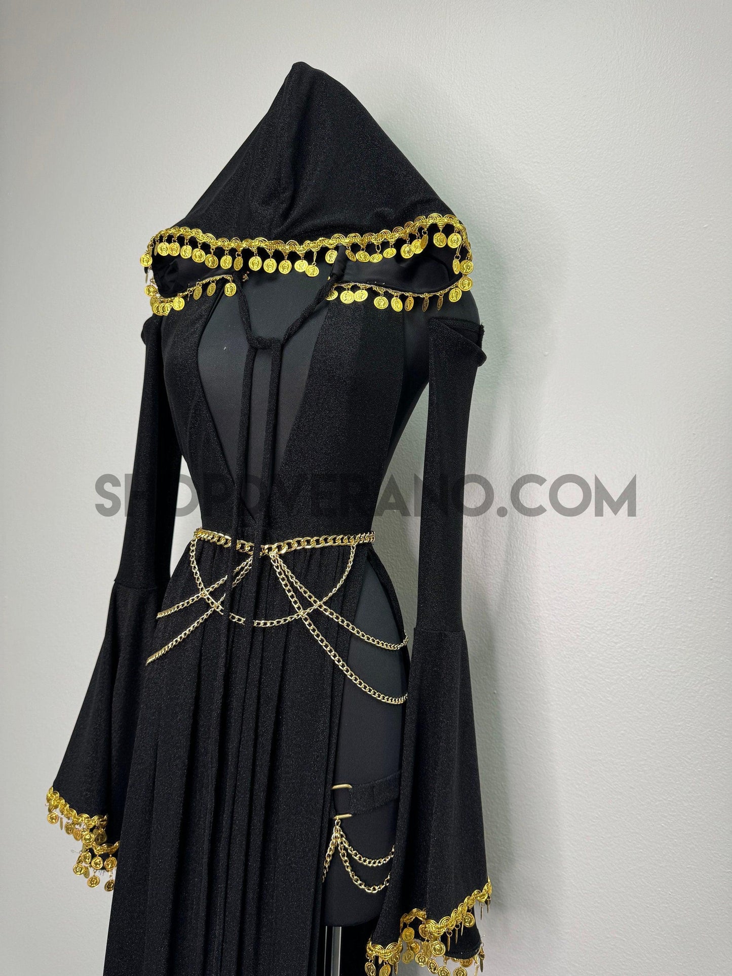 Conjunto de hechicera para fiesta, atuendo para festival, vestido para fiesta, ropa para fiesta, vestido para fiesta en el desierto, vestido para dunas, disfraz de hechicera de fantasía