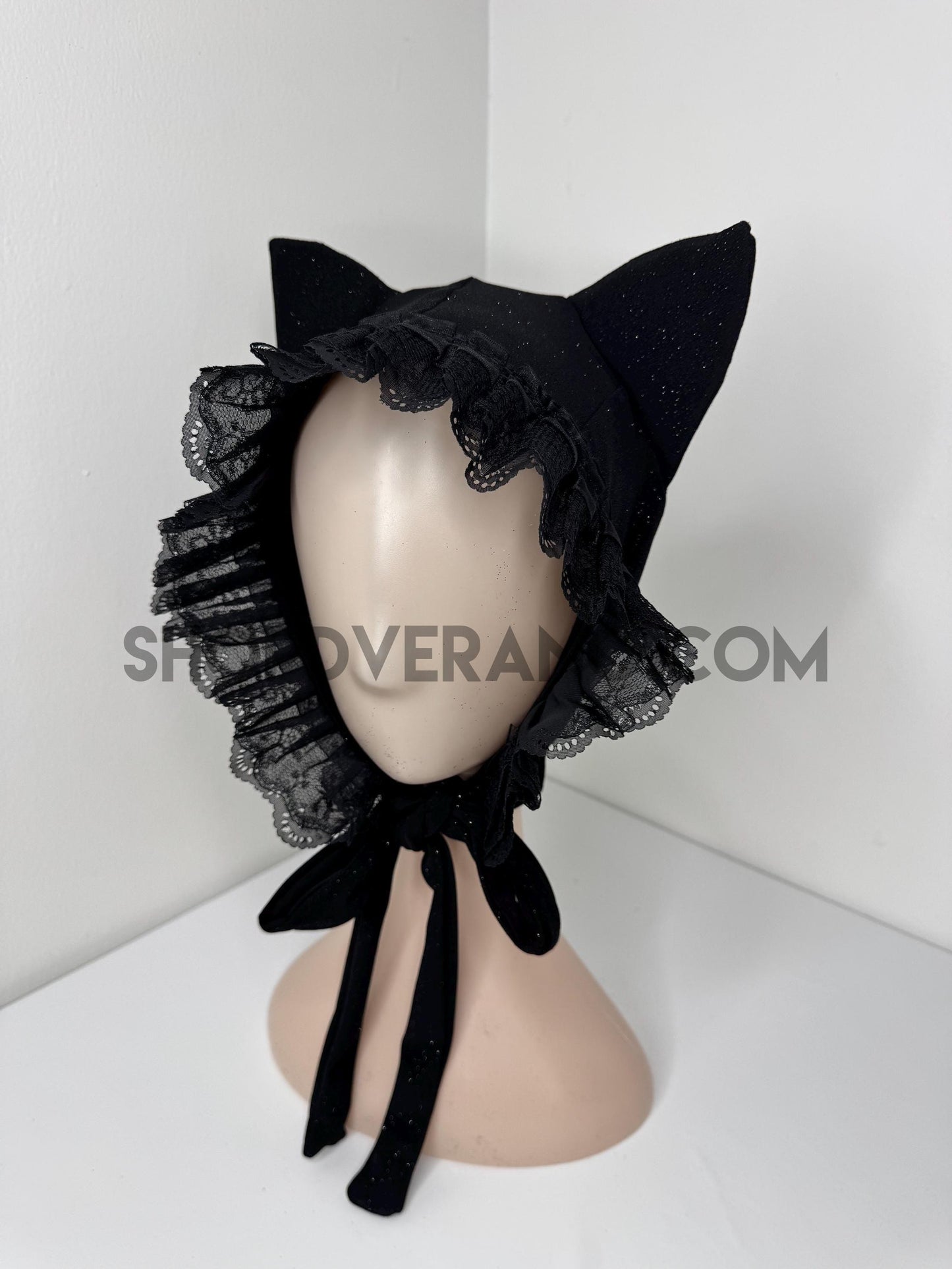 Midnight Kitty Bonnet