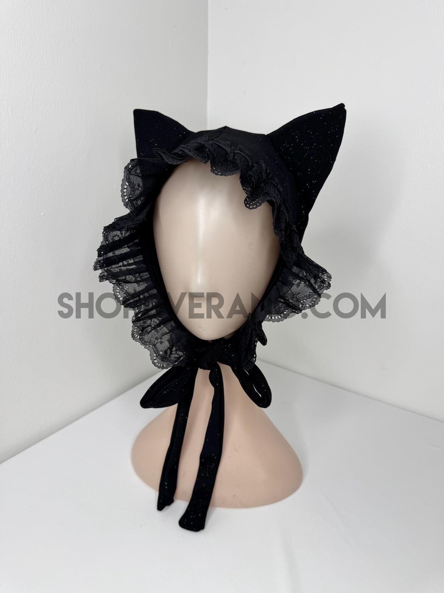 Midnight Kitty Bonnet