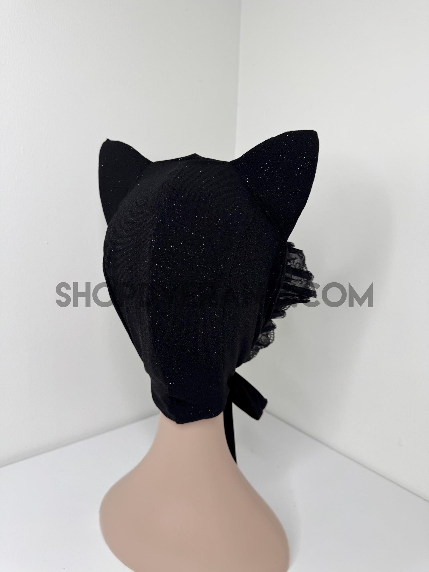 Midnight Kitty Bonnet