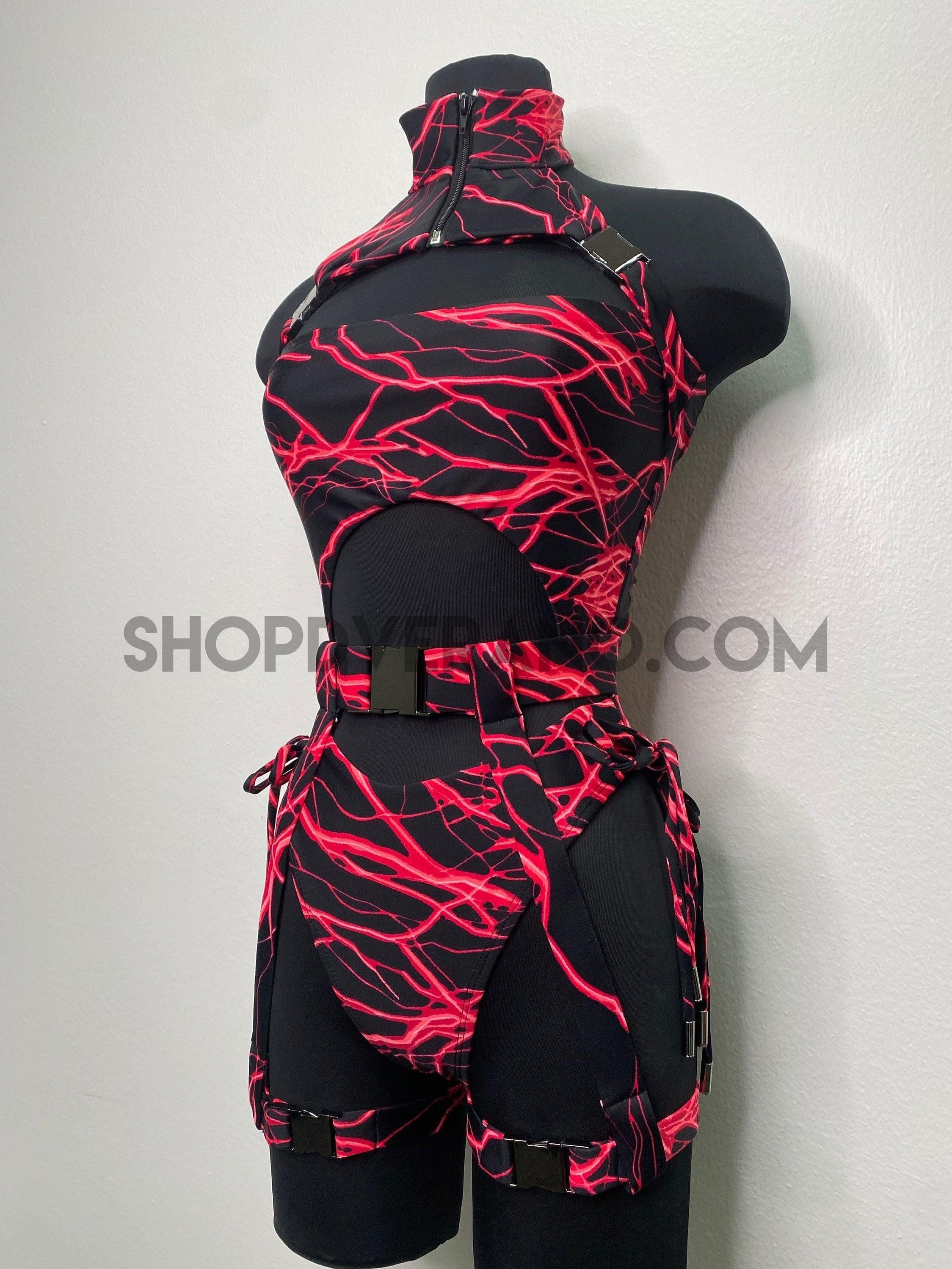 Led Rave Outfits Thunder Rave Set, Rave Clothing, Festival Outfit, Rave Suit, Rave Clot ...